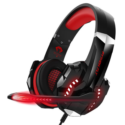 🎧 Pro Gaming Headset – Immersive Sound, Noise-Canceling Mic & USB Wired!