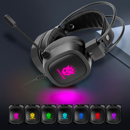 🎧 Wired Gaming Headset with Microphone – Immersive Sound & Noise Cancellation!