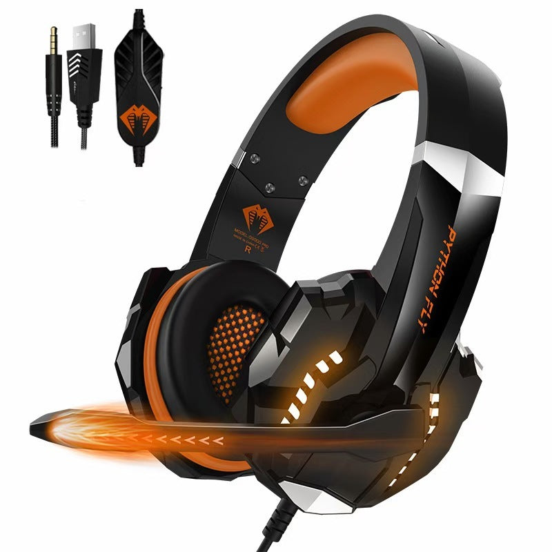 🎧 Pro Gaming Headset – Immersive Sound, Noise-Canceling Mic & USB Wired!