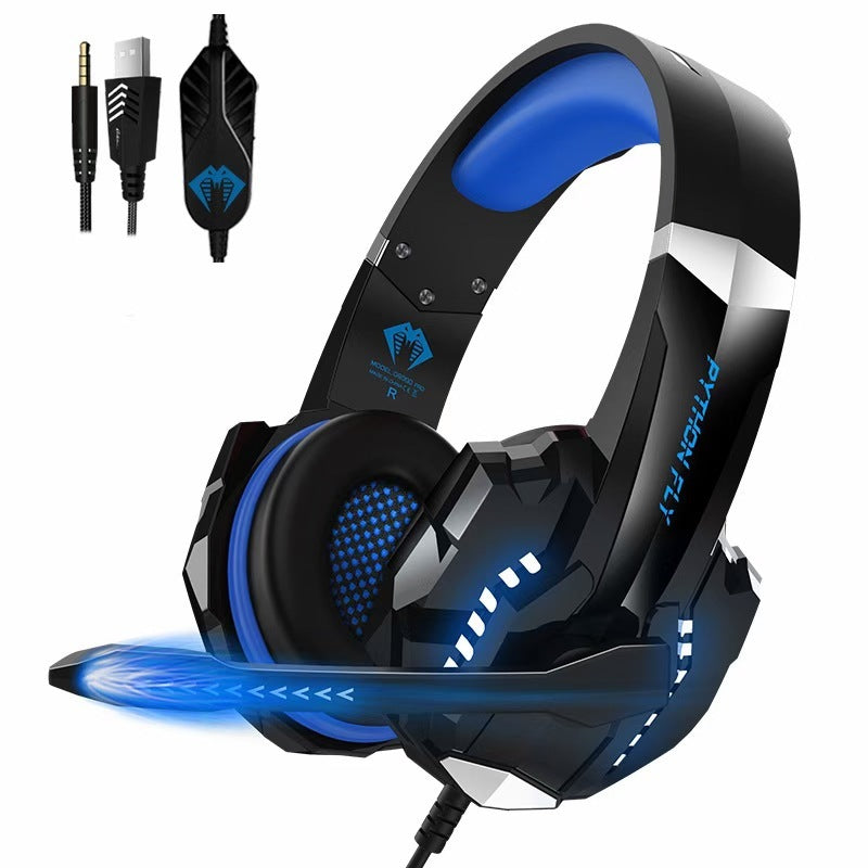 🎧 Pro Gaming Headset – Immersive Sound, Noise-Canceling Mic & USB Wired!