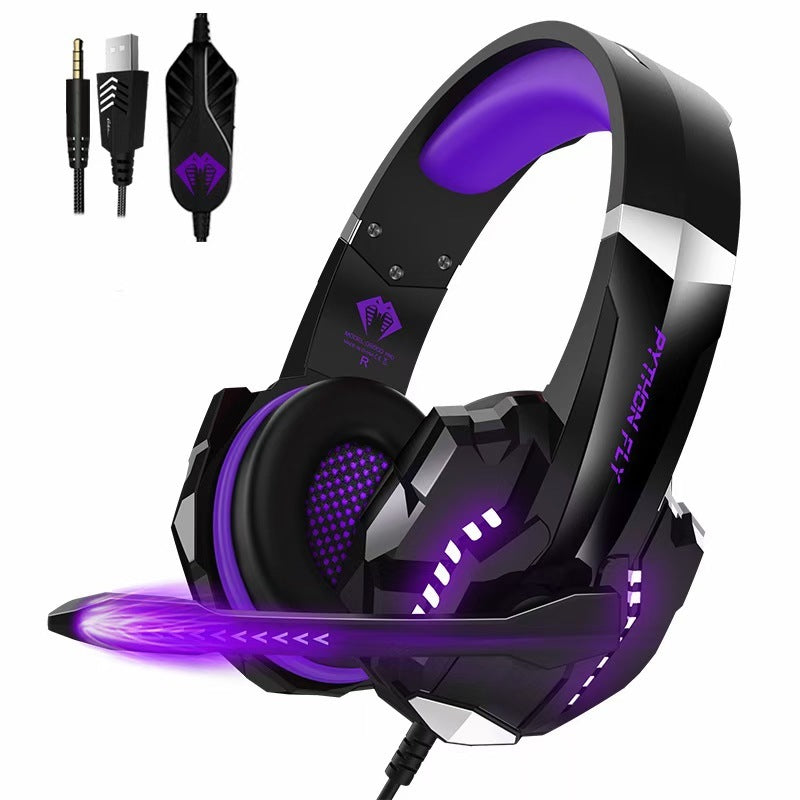 🎧 Pro Gaming Headset – Immersive Sound, Noise-Canceling Mic & USB Wired!